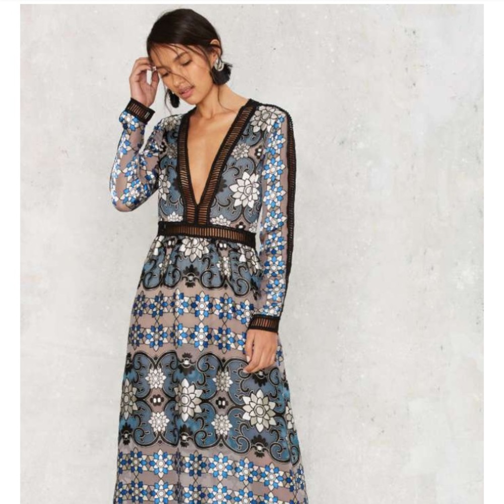 For Love & Lemons Maxi Dress